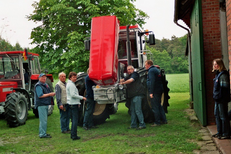 Besichtigung bei der Fa.Claas, Bild 51
