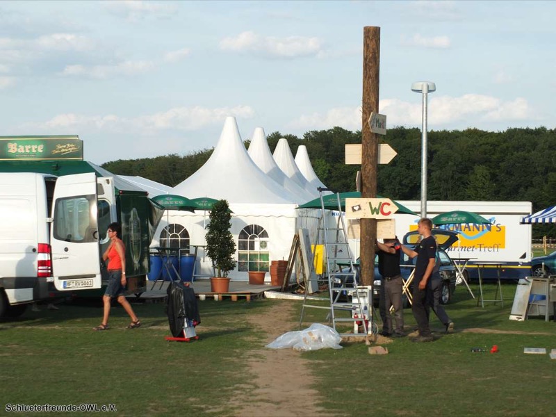 3. Feldtag 2012 - Der Aufbau, Bild 11