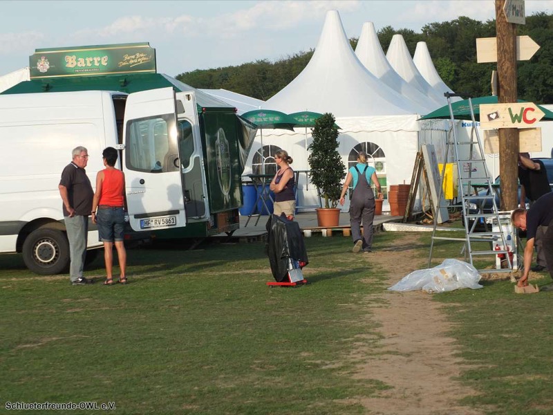 3. Feldtag 2012 - Der Aufbau, Bild 12