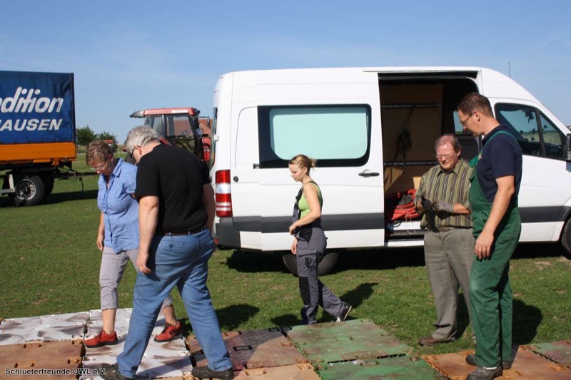 3. Feldtag 2012 - Der Aufbau, Bild 60