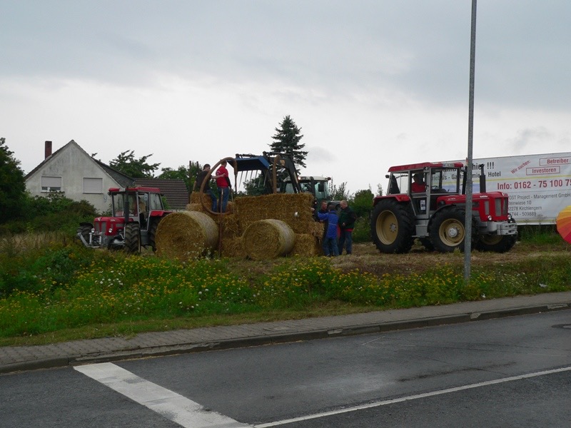 Aufbau des Strohtreckers, Bild 13
