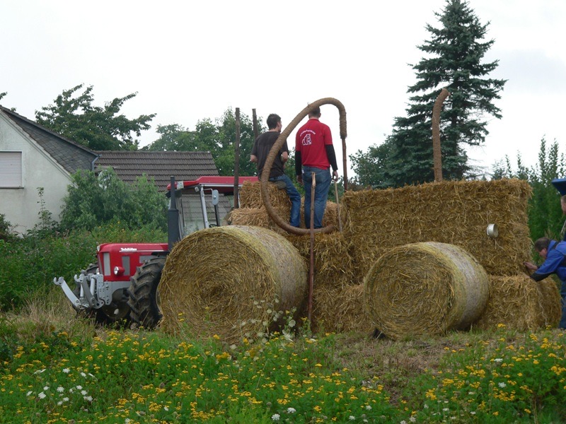 Aufbau des Strohtreckers, Bild 14