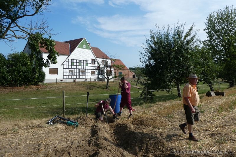 Bilder vom Aufbau