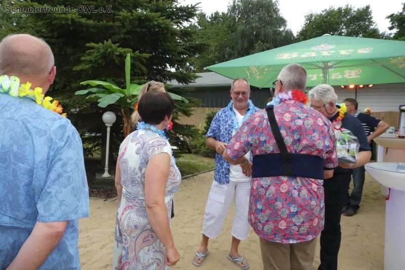 Beachparty bei Marcus und Sabine