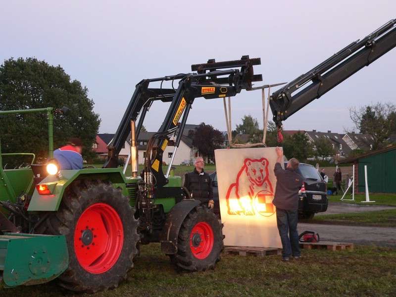 Aufbau für den 2. Feldtag, Bild 9