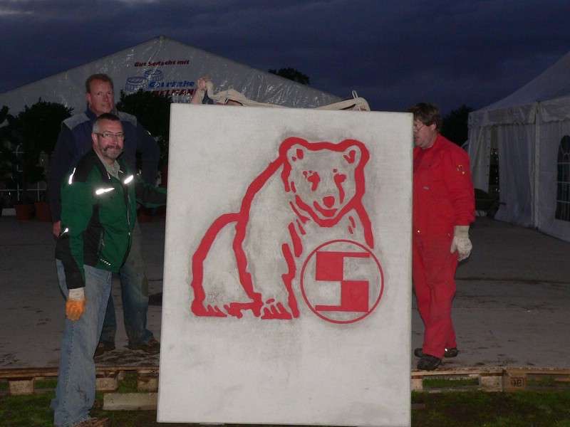 Aufbau für den 2. Feldtag, Bild 10