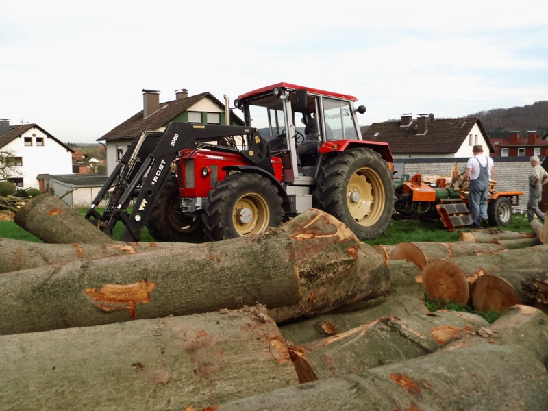Holz spalten