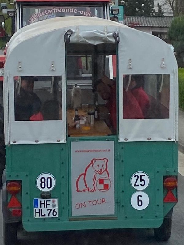 Erste Ausfahrt