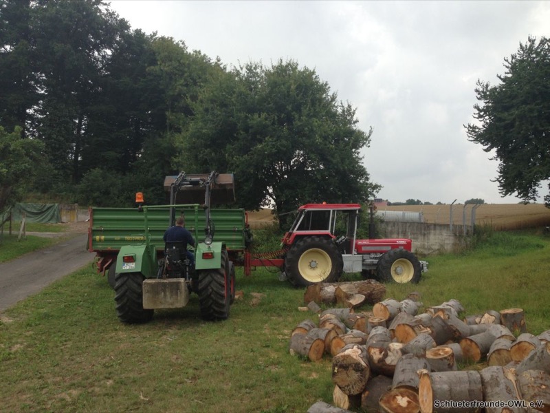 Holz spalten