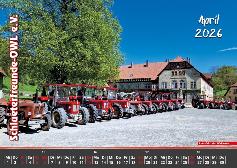 Kalender 2026, Bild 3