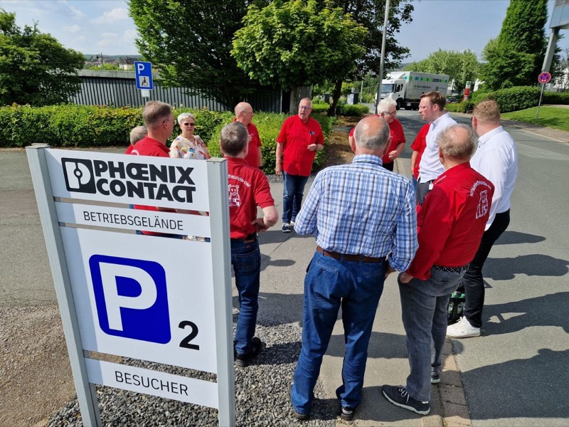 Besuch bei der Fa Phoenix Contact, Bild 10